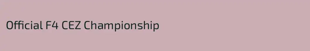 Official F4 CEZ Championship